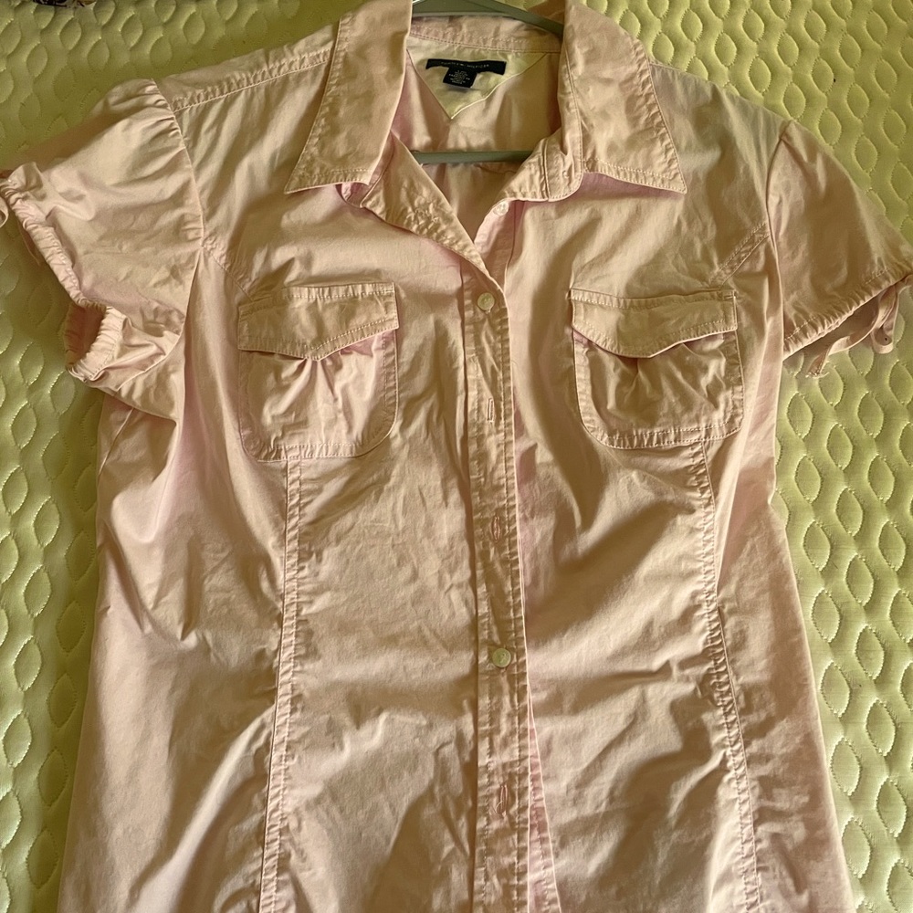 Button up casual blouse